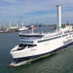 Scandlines' second vessel operates with a Norsepower Rotor Sail.