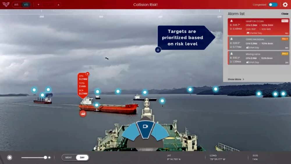 autonomous vessel AI identification