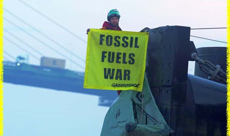 greenpeace protest