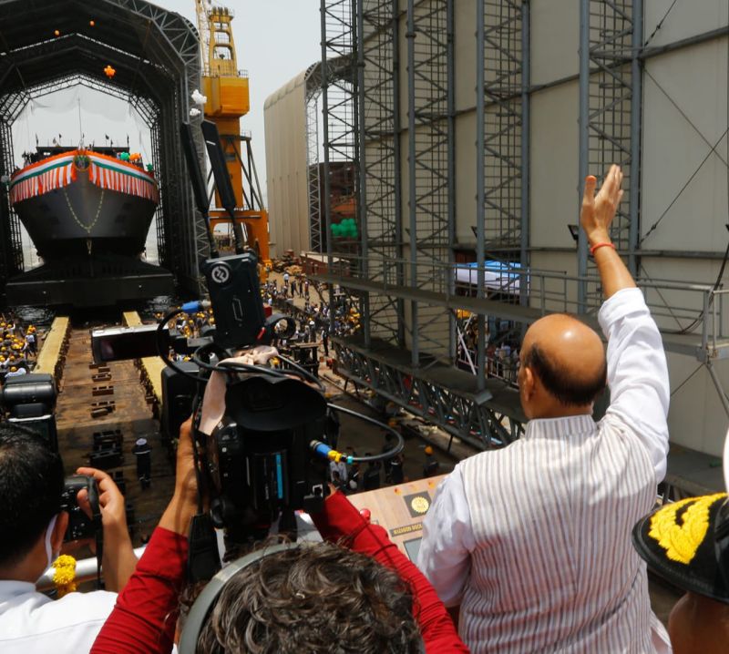 indigenous ship launch