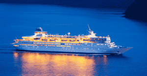 Norwegian Cruise Ship Hits An Iceberg