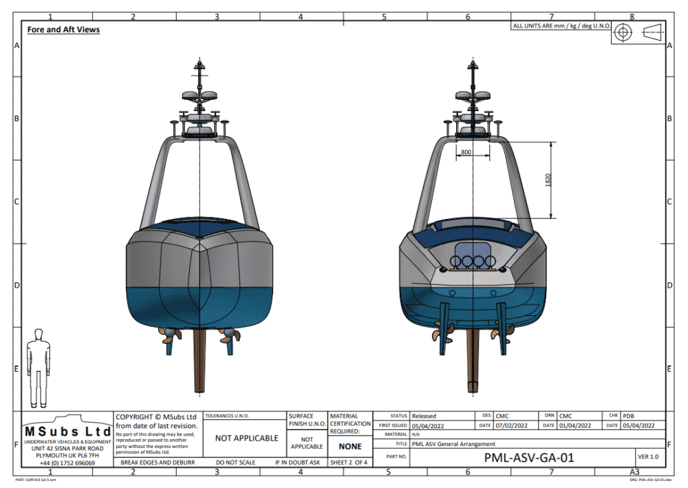 World's First Long-Range Autonomous Research Vessel diagram n