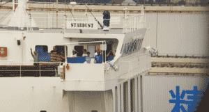 american crew stuck aboard