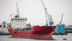 tanker ship caught