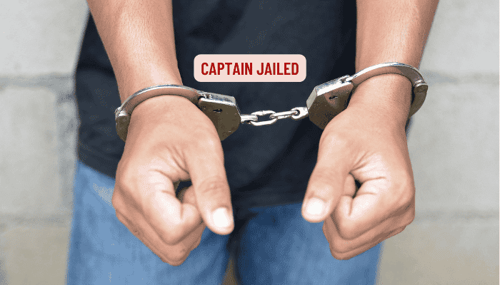 Captain Jailed