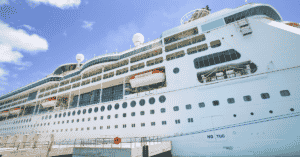 Ship Docks After Being Stuck In The Wild Sea For Two Days