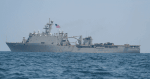 USS Whidbey Island Decommissions