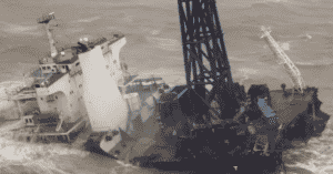 typhoon in South China Sea