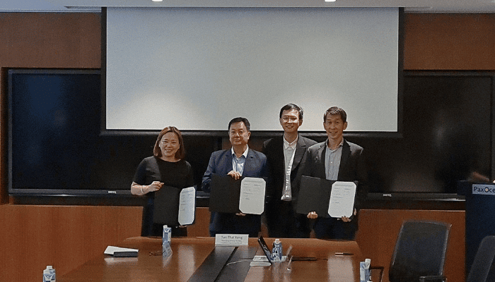 Ms. Catherine Yang, Mr. Tan Thai Yong, Mr. Kenneth Lim, Mr. Koh Yong Ping