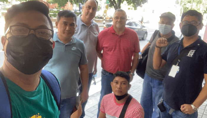 The four seafarers affected by Global Marine's conduct