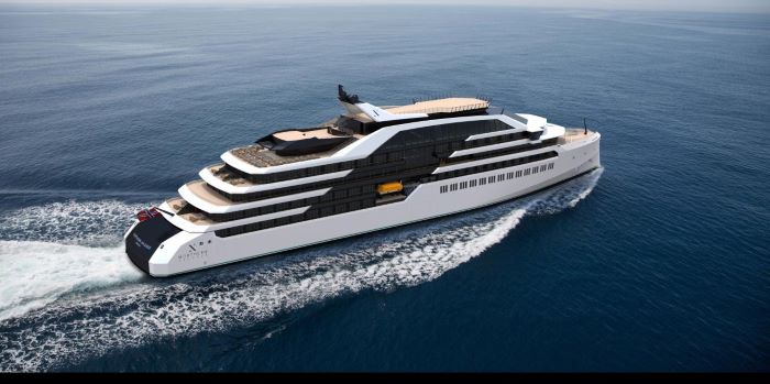 Zero-emission cruise ship