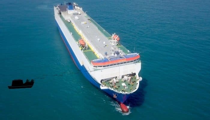Greek Boats Harass Cargo Vessel