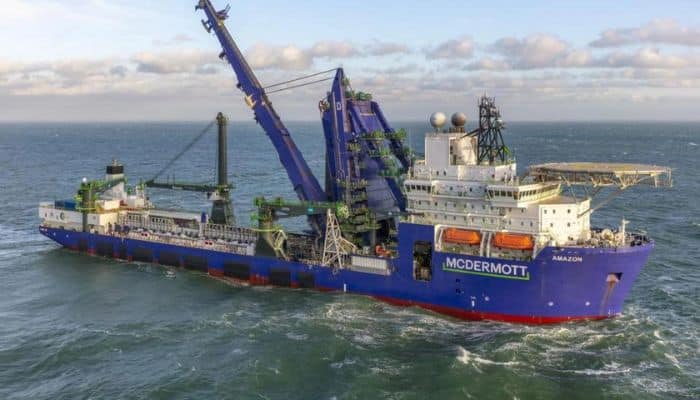J-lay Vessel