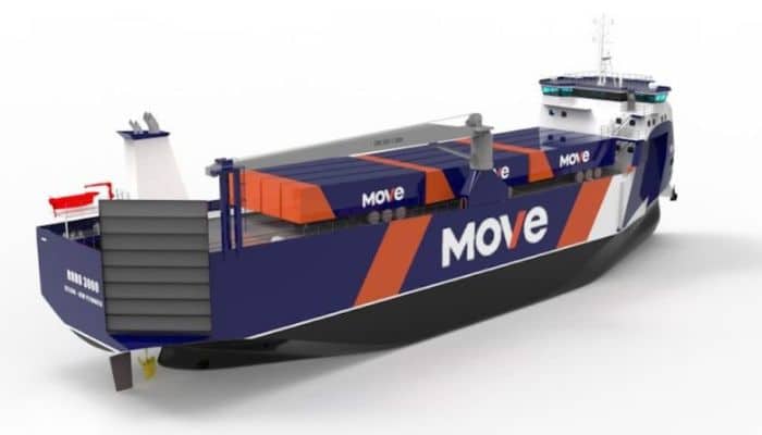 Methanol-Powered Ship