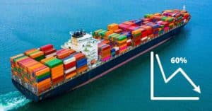 Ocean Shipping Rates Plunged 60% In 2022