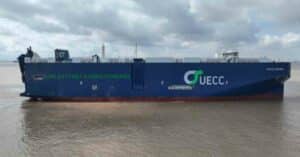 Delivery Of Final Newbuild Multi-Fuel LNG Battery Hybrid PCTC Transforms UECC Fleet For Green Future