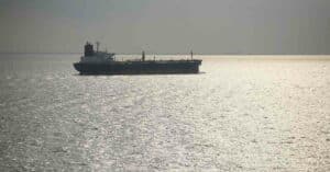 KPLP Starts Evacuating Crew Members From A Tanker Aground In The Riau Island