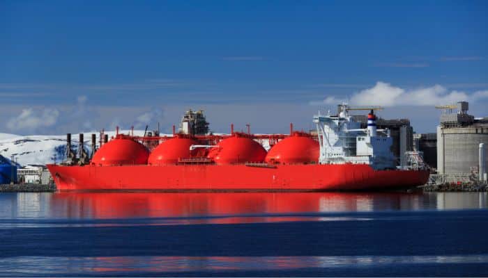LNG Terminal’s Tanker Vessel
