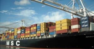 MSC’s Second Eco-Friendly 24,116 TEU Ship Undocked