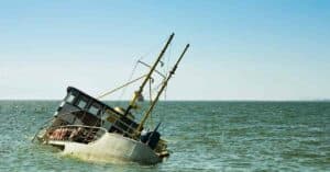 Scottish Vessel Capsized And Sank In The North Sea On Hitting A 'Black Spot'