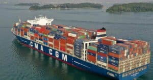 VICT Services The Largest Vessel Of CMA CGM