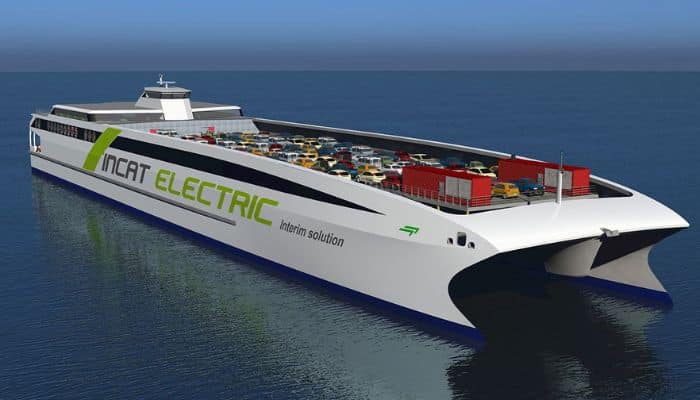 hybrid-electric ferry