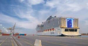 DP World Sokhna Receives The World's Newest Eco-Friendly Cruise Ship