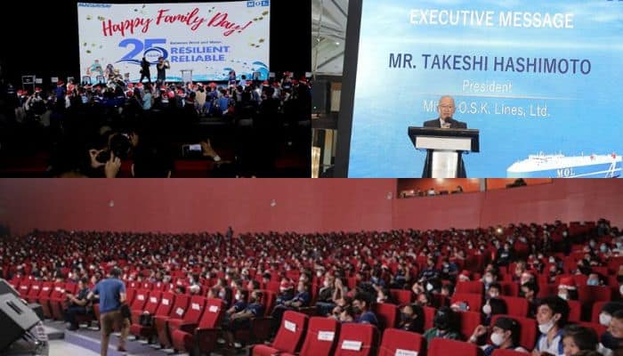 MOL Presents Long-service Awards, Hosts Family Day to Reward Filipino Seafarers