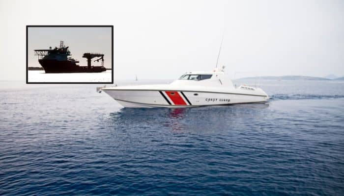 Seven Individuals Were Rescued From Disabled Supply Vessel Off Naples