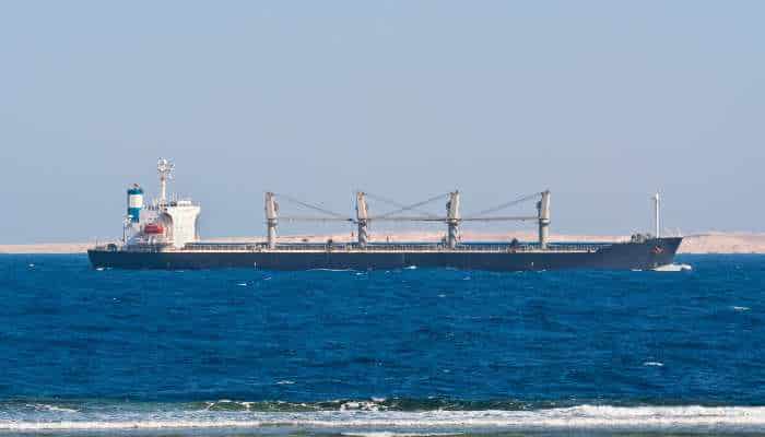 Bulk Carrier stranded Albany