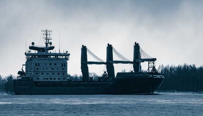 Ship grounded
