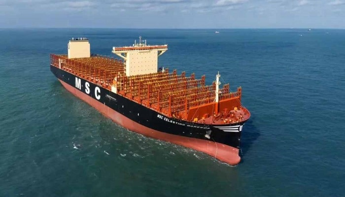 TEU Megaship
