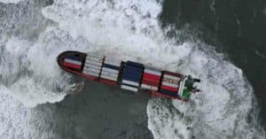 MSC Vessel Loses Over 40 Boxes Overboard In Poor Weather