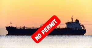 Submerged Tanker In Oil Spill Did Not Have Permits