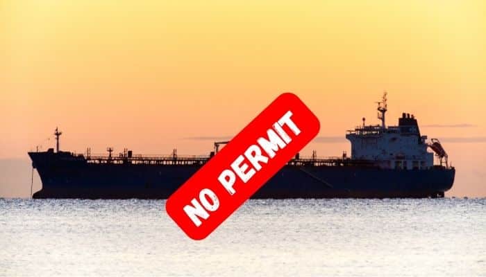 Submerged Tanker In Oil Spill Did Not Have Permits