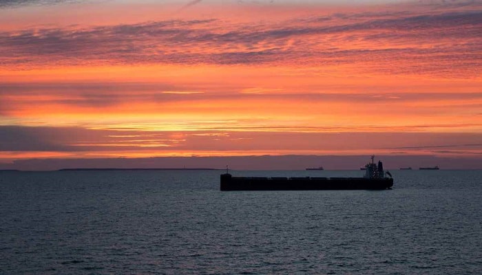 Sunken Tanker
