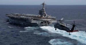 America's Most Advanced Aircraft Carrier USS Gerald R. Ford Begins First Deployment