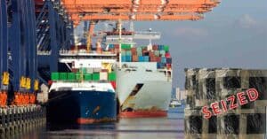 8000 Kg Cocaine Seized From A Container Of Bananas At Rotterdam Port