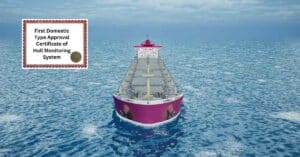 China Classification Society (CCS) Awarded The First Domestic Type Approval Certificate Of Hull Monitoring System