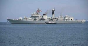 Chinese Naval Warship Arrives at Colombo Port Amidst Resistance From India