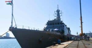 INS Sunayna Enters Durban, South Africa