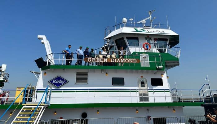 vessel christening ceremony in Houston