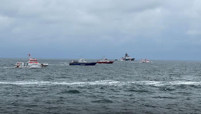 North Sea Ship Collision 