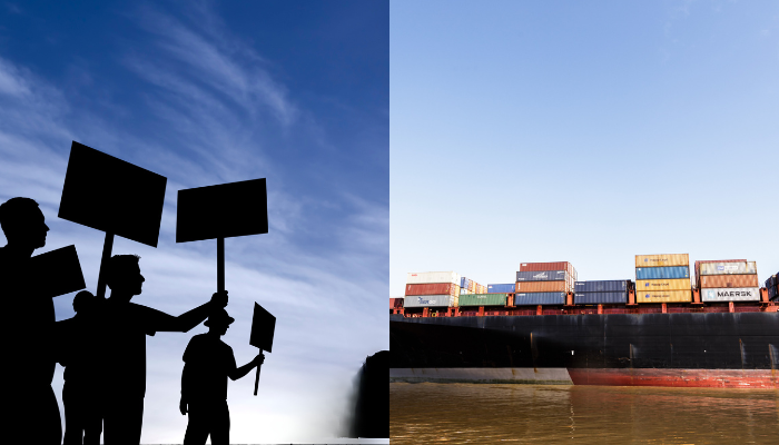 St. Lawrence Seaway Workers Strike 
