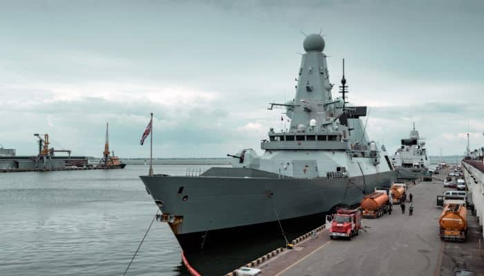 U.K Deploys Navy Ships