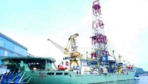 ONGC Drill Ship Modu Sagar Bhushan