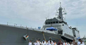 Indian Naval Ship INS Sumedha Completes 31-Day Anti-Piracy Operation In The Gulf Of Guinea