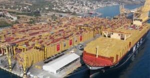 MSC Unveils 24000 TEU Behemoth "MSC Turkiye", One of The World's Largest Container Vessels