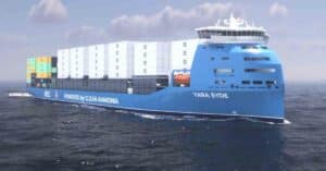 World’s First Ammonia Powered Containership To Debut in 2026