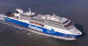 Finnlines Receives Next Generation Hybrid Superstar Freight-Passenger Vessel